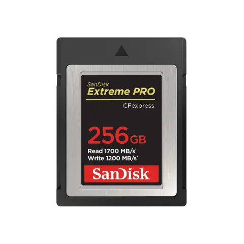 SanDisk Extreme Pro CFexpress 256GB - Type B - 1700 MB/s