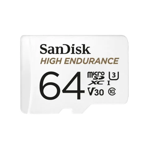 SanDisk High Endurance microSDXC 64GB with Adapter