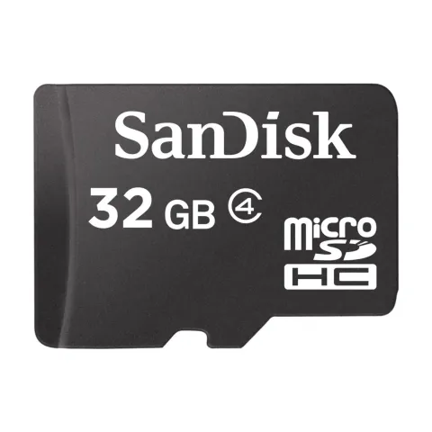 Sandisk MicroSDHC Card - Black, 32GB