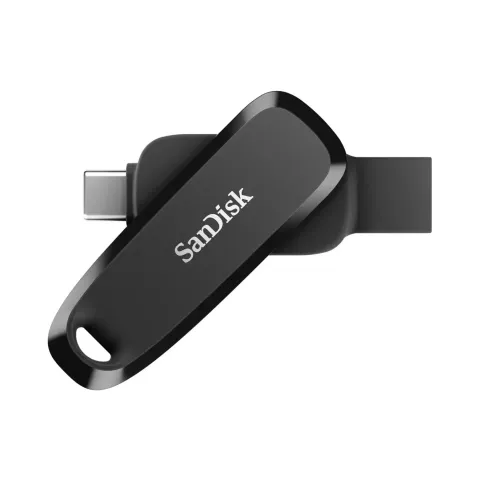 SanDisk Stick Phone Drive USB Type-C - SDDDC6-512G-G46 - Black, 512 GB, USB Type-C, 3.2 Gen 1, 100 MB/s, Swivel