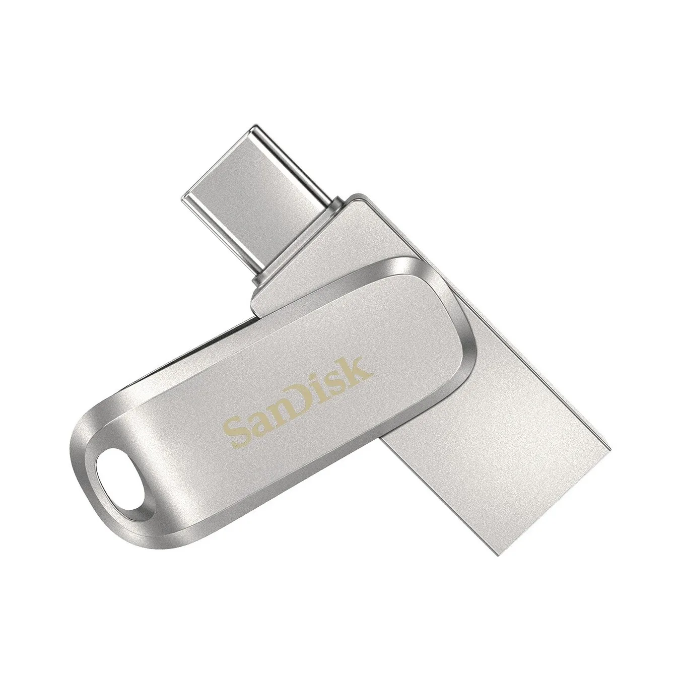 SanDisk Ultra Dual Drive Luxe USB-C/USB-A - 32GB - Silver - USB 3.1