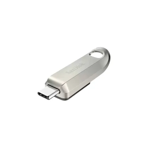 SanDisk Ultra Luxe USB Type-C Flash Drive - SDCZ75-512G-G46 - 512GB Silver, USB 3.2 Gen1, 400MB/s