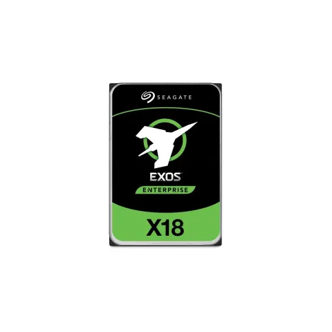 Seagate Exos X18 18TB SATA HDD 7200 RPM 256MB Cache 3.5in SED 512e 4Kn - Black