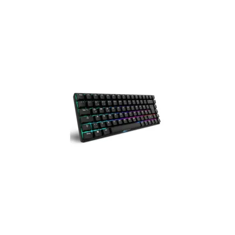Sharkoon Skiller SGK50 S3 - 75% PBT Mechanical Keyboard, Gateron G Pro Yellow, Per-Key RGB, 256KB Onboard