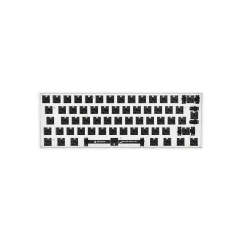 Sharkoon SKILLER SGK50 S4 Barebone - 60% Wired USB-C Keyboard, White, RGB, 32KB Onboard, 1000Hz