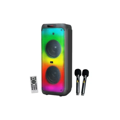 SonicGear AudioXPro1200HD 2 x 12'' Portable Karaoke Speaker with 2 x Wireless Microphones