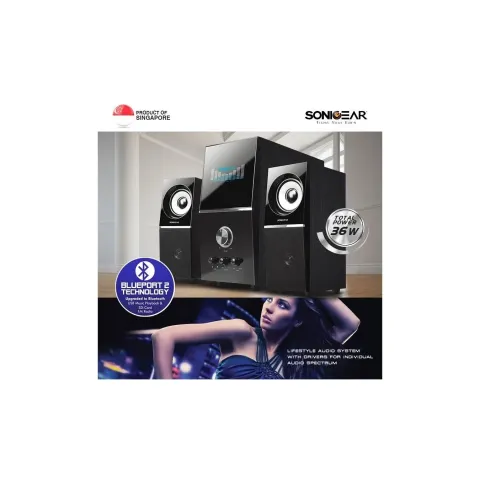 SonicGear EVO5 Pro - BTMI 2.1 - BT Speakers 72W