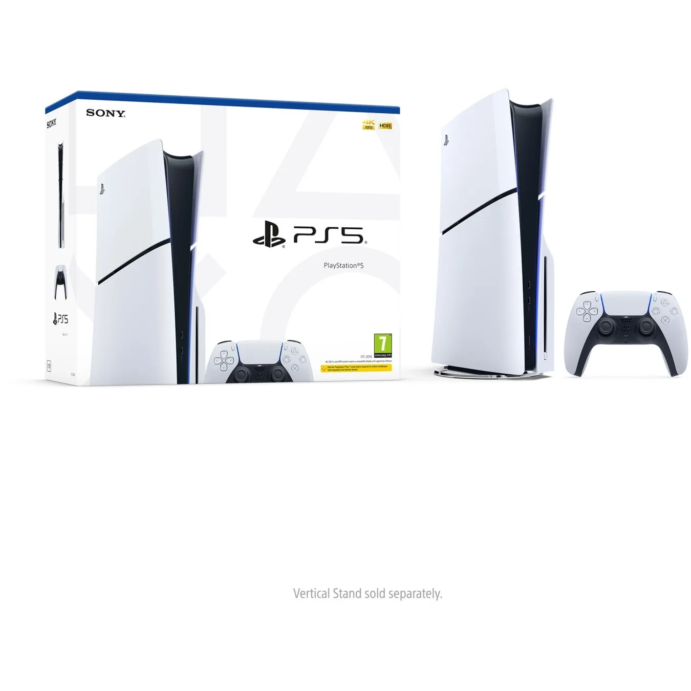 Sony PlayStation 5 Slim - White, 1 TB SSD, 8K HDR