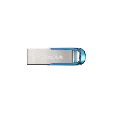 STICK 128 GB SanDisk Ultra Flair - USB 3.2 Gen 1 - Blue & Silver