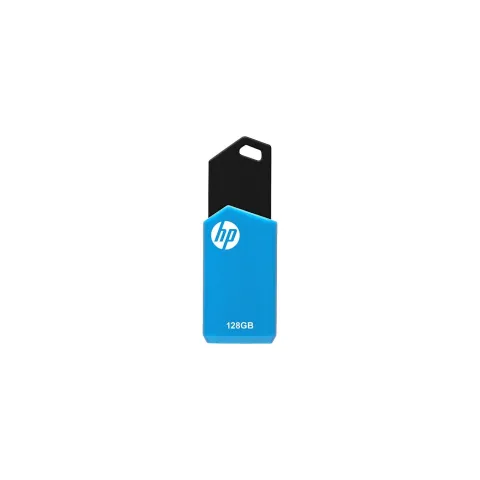 STICK 128GB HP v150w 2.0 Flash Drive (black blue) retail