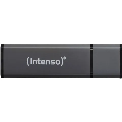 STICK 4GB USB 2.0 Intenso Alu Line Grey - 3521451 - Grey, 4GB