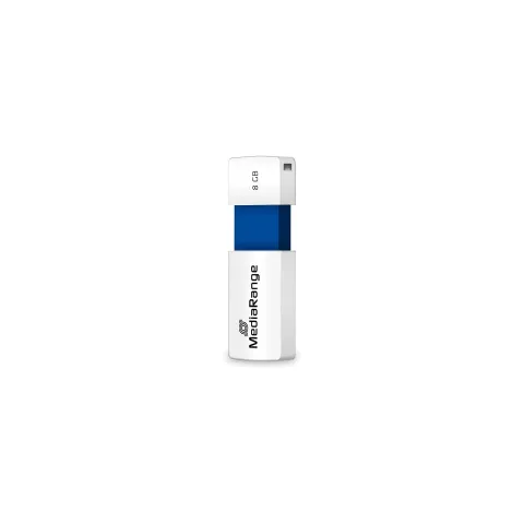 STICK MediaRange USB-Stick 8GB USB 2.0 Slider blue