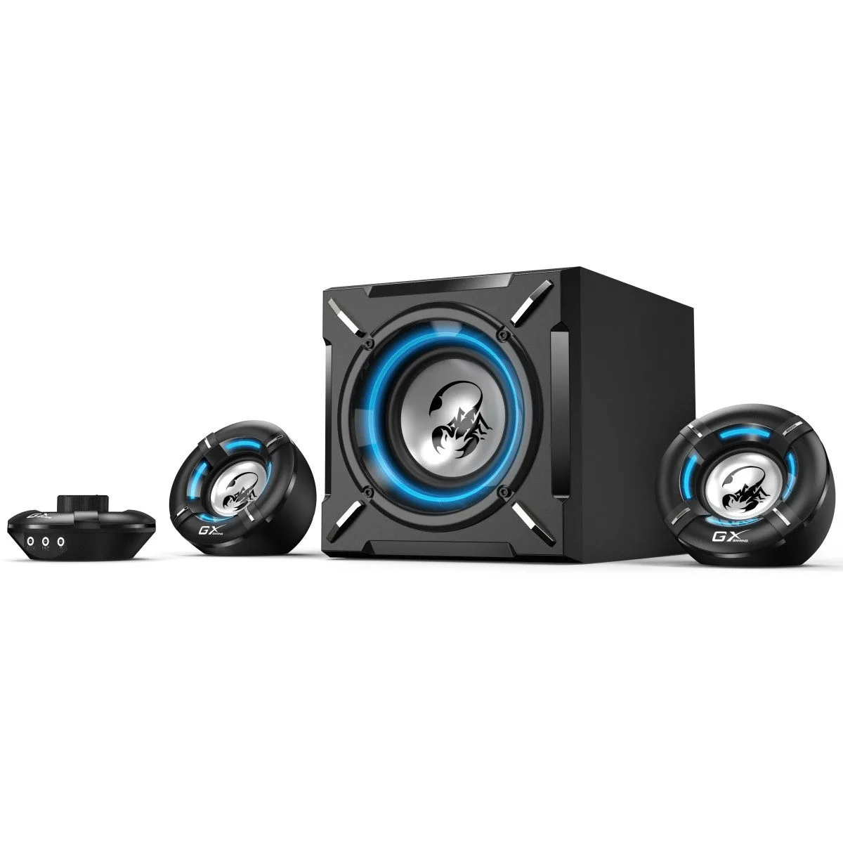 Genius Speakers 2.1 CH Gaming Speaker System 26W RMS SW-G2.1 1000
