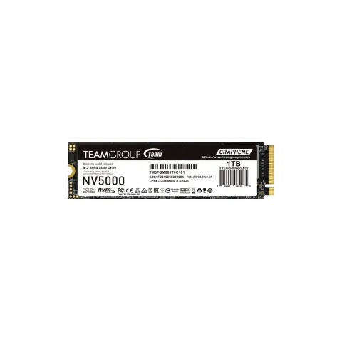 TeamGroup NV5000 1TB M.2 NVMe SSD - PCIe 4.0 x4 4500 MB/s - TM8FGM001T0C101