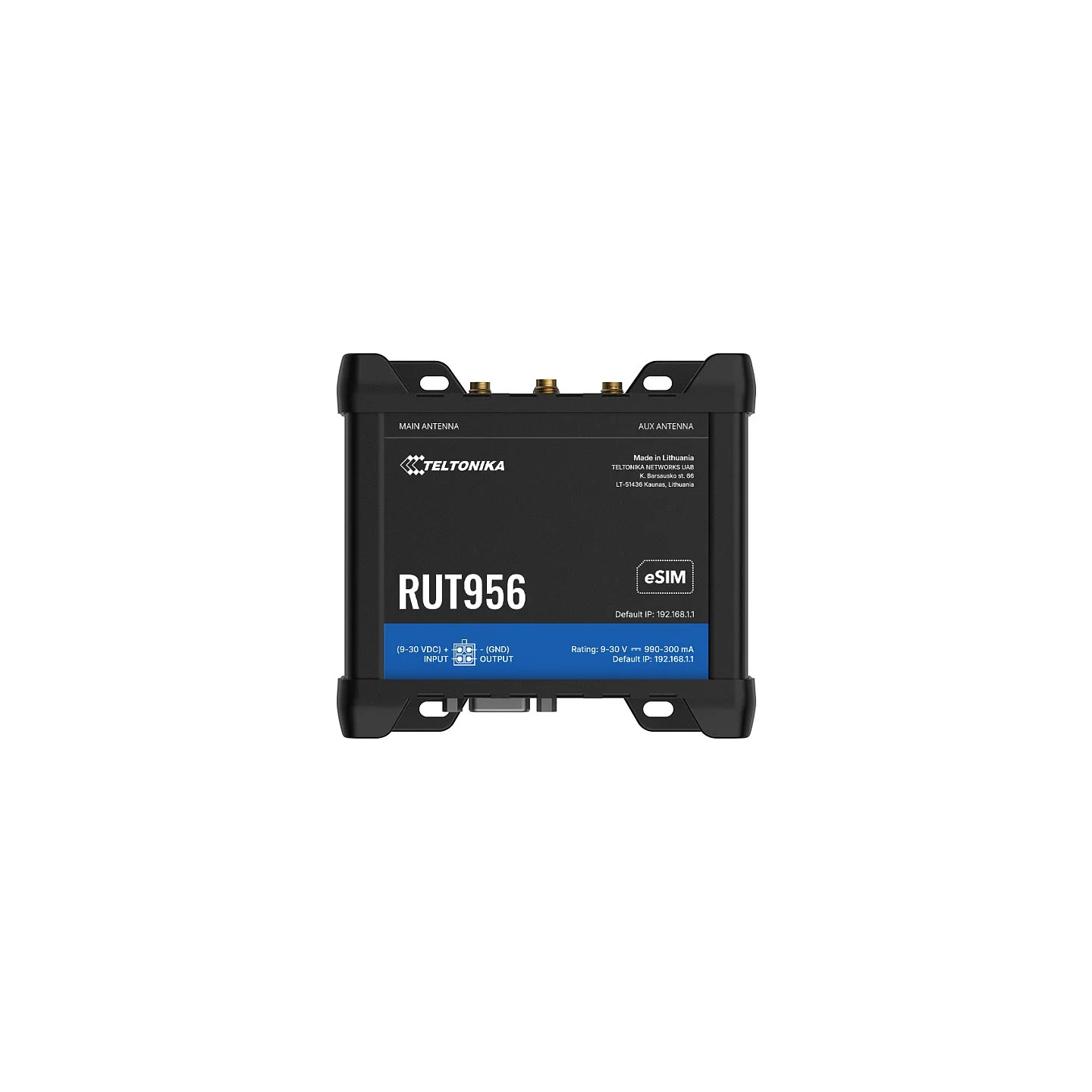 Teltonika · Router · RUT956 · LTE Modem Router WLAN · eSIM