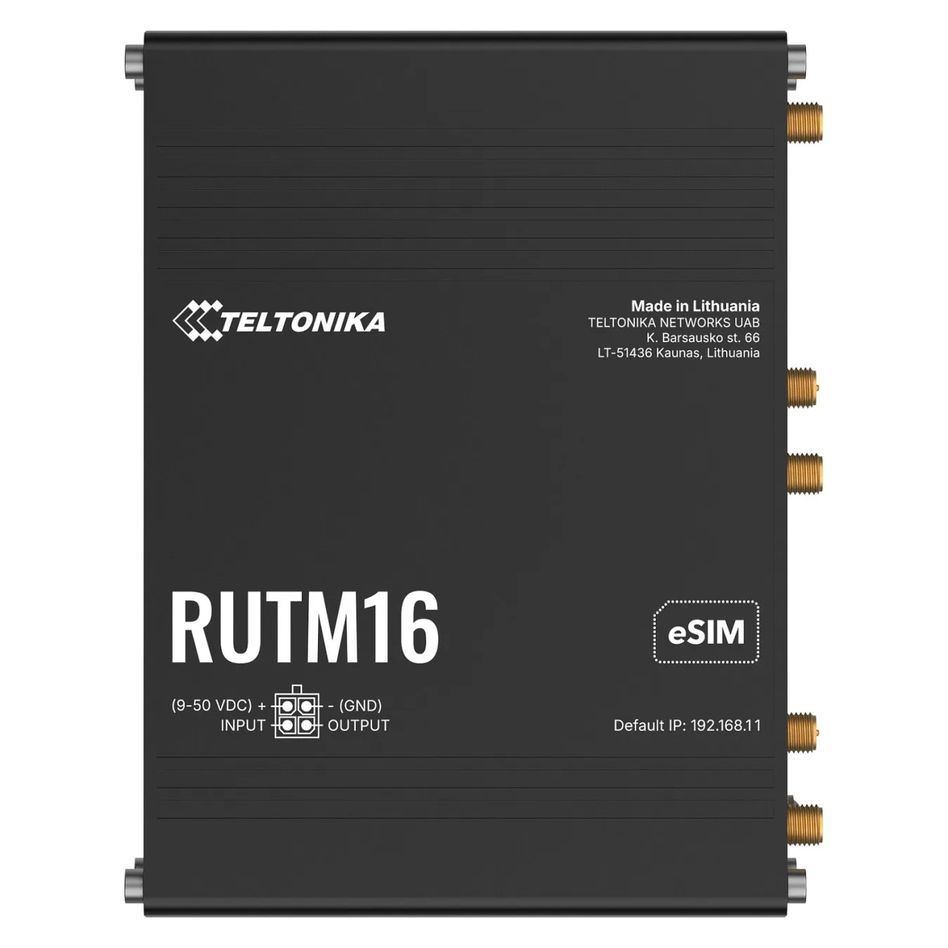 Teltonika · Router · RUTM16 · LTE Global Router CAT6