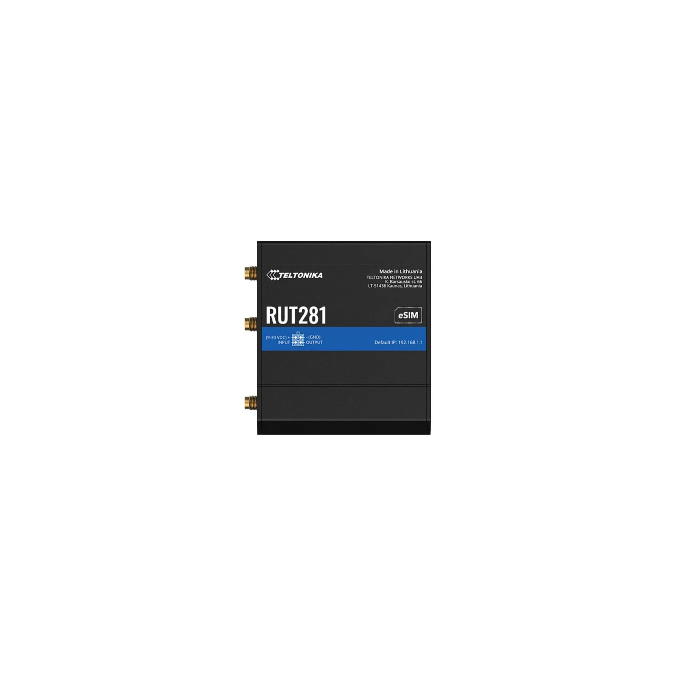 TELTONIKA RUT281 CAT4 LTE Router SIM und eSIM