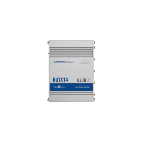 Teltonika RUTX14 - Silver LTE CAT12 Dual-SIM Router with 5x Gigabit Ethernet, Dual-Band Wi-Fi (802.11ac), USB & Bluetooth
