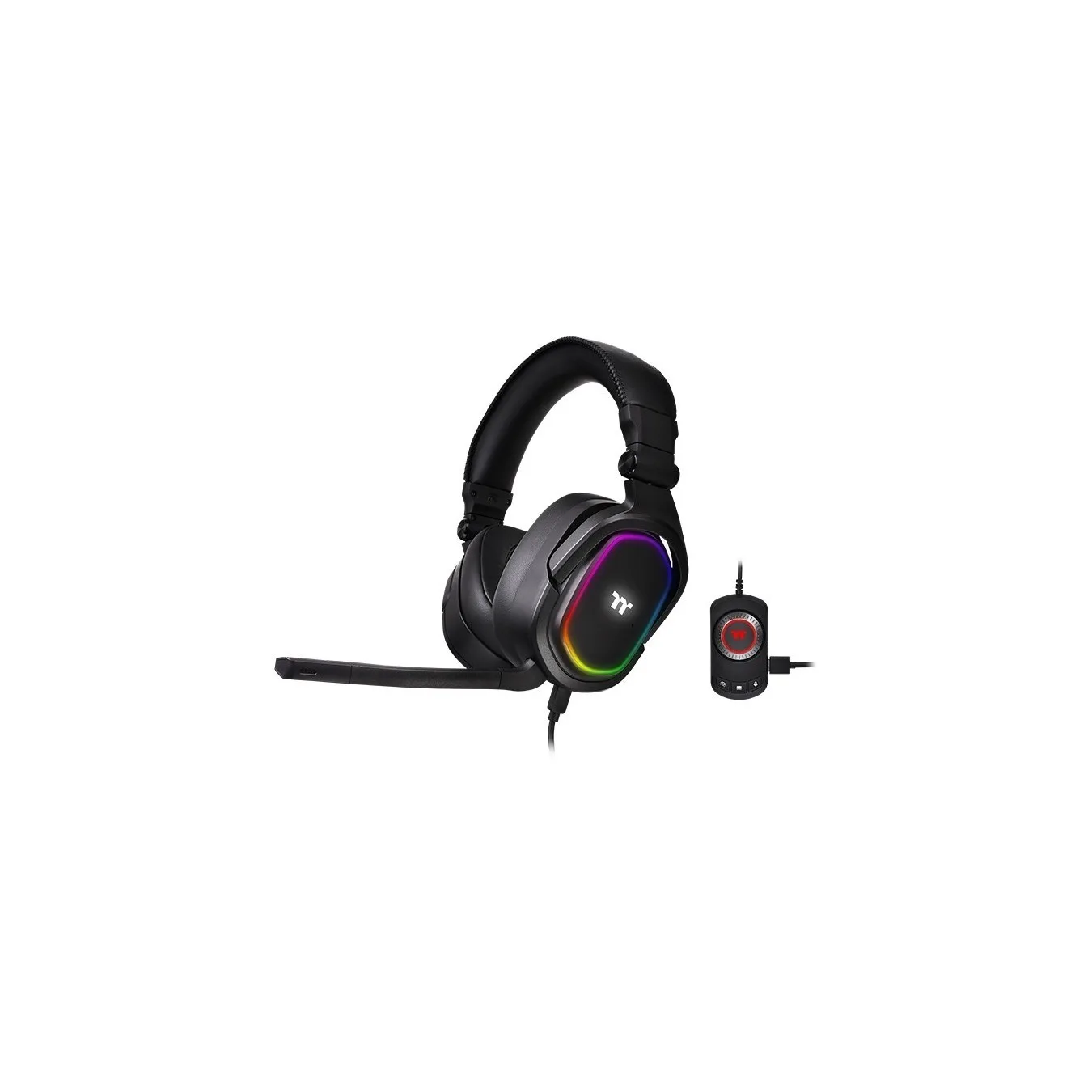 Thermaltake GHT Argent H5 RGB 7.1 Gaming Headset - H5 - Argent, RGB, 7.1 Surround