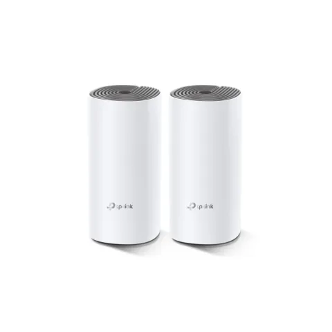 TP-Link Deco E4 - Deco E4 - AC1200 Dual-Band Wi-Fi 5 Mesh System, 2-Pack