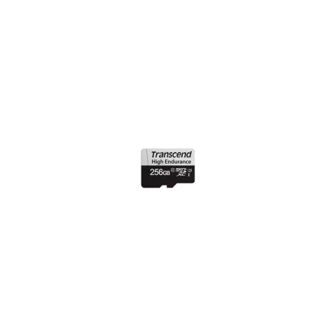 Transcend 256GB microSDXC Card with Adapter - USD350V - microSDXC 256GB
