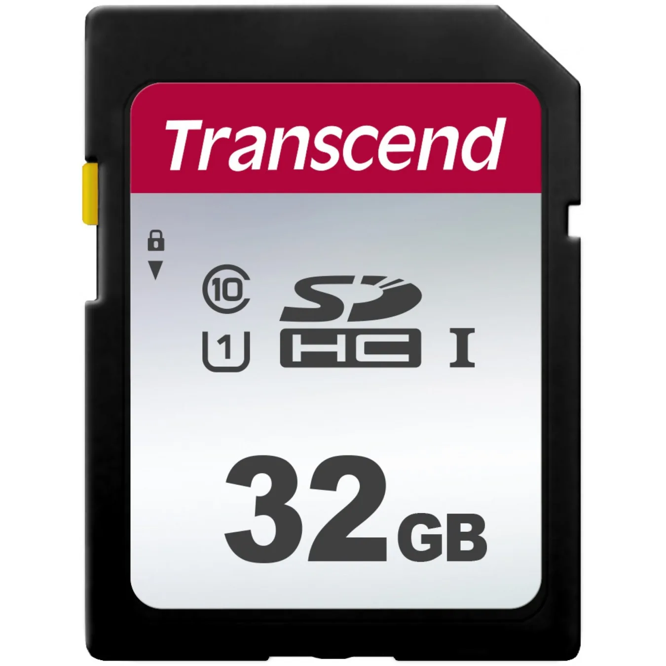 Transcend 300S SDHC Card - 32GB - Black - 95 MB/s Read, 20 MB/s Write