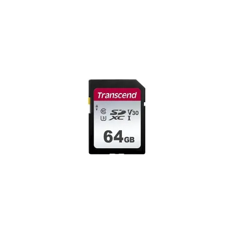 Transcend 64GB SDXC Card - SDC300S - SD memory card