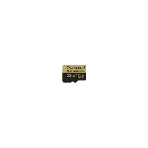 Transcend High Endurance microSDHC 32GB Card with SD Adapter Included