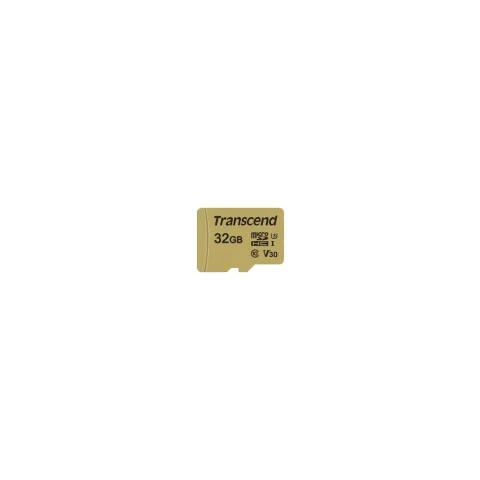 Transcend microSD Card - USD500S - 32GB SDHC with Adapter