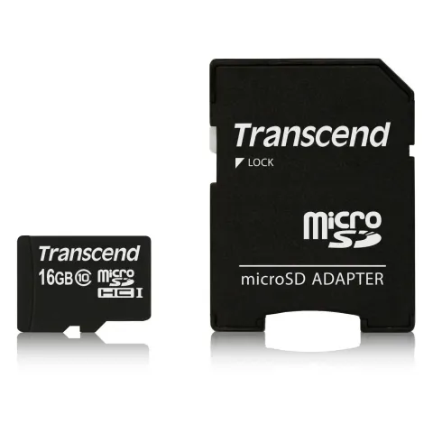Transcend MicroSDHC Card - 16GB
