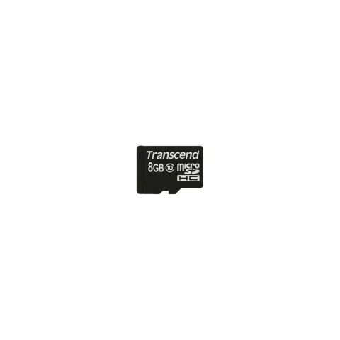 Transcend Premium MicroSDHC Card - 8GB - Black, 90 MB/s, Class 10