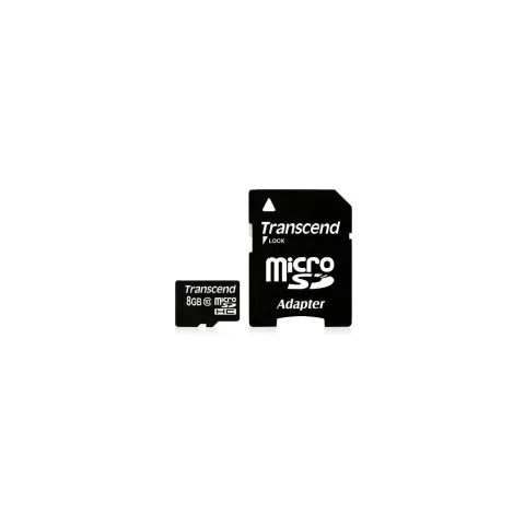 Transcend Premium microSDHC Card 8GB - microSDHC