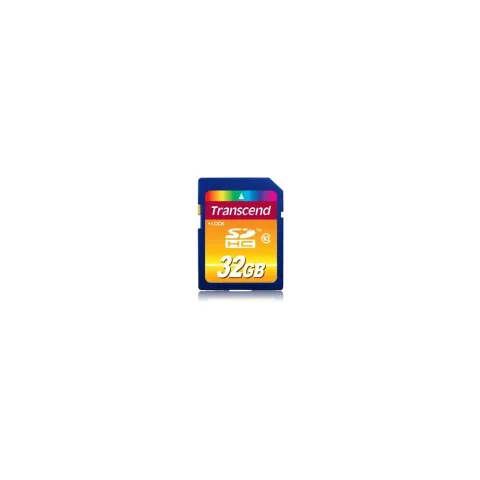 Transcend SDHC Card - Black - 32GB