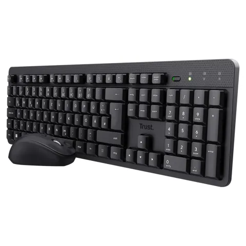 Trust TKM-360 - Tastatur-und-Maus-Set - DE schwarz