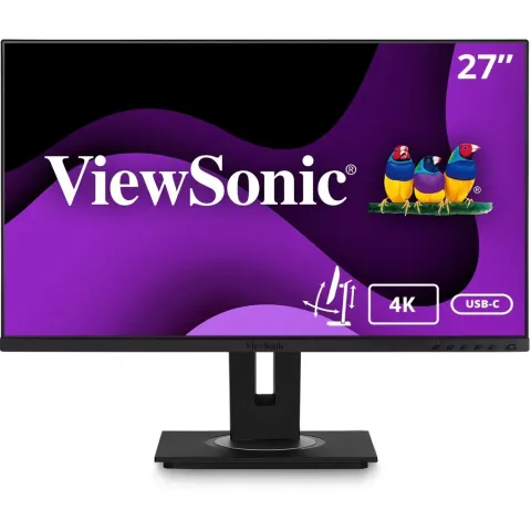 ViewSonic 27-inch 4K IPS Monitor - VG2756-4K - 16:9, HDMI, DP, USB-C
