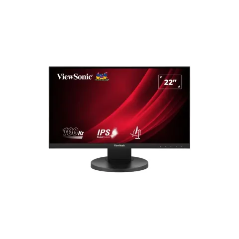 ViewSonic VG2208A 22'' FHD IPS Monitor - VG2208A - Black, 1920x1080, 100Hz, 5ms, HDMI DP