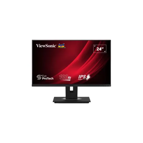 ViewSonic VG2448A-2 - 23.8" IPS Full HD Monitor - Black, 1920x1080, 100Hz, HDMI & DisplayPort, USB 3.2 Hub