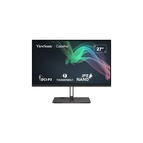ViewSonic VP2776T-4K - 27" 4K UHD IPS Monitor, HDR400, USB-C PD, DP1.4 & HDMI 2.1, 5ms, 100% sRGB