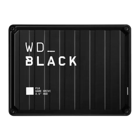 WD Black P10 Game Drive - P10 - Black, 5TB, USB 3.2, 2.5-inch Portable HDD
