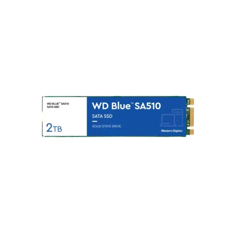 WD Blue 2TB SA510 SSD - WDS200T3B0B - M.2 2280 SATA III 6Gb/s, 3D TLC, 560/510 MB/s
