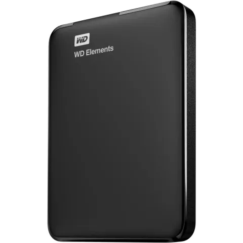 WD Elements Portable HDD - Black - 1.5TB USB 3.0 2.5-Inch External Drive