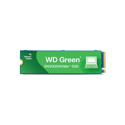 WD Green SN3000 1TB M.2 NVMe SSD - PCIe Gen4 x4, 5000/4200 MB/s - WDS100T4G0E