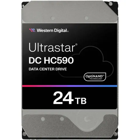 WD Ultrastar DC HC590 24TB - 7200 RPM 512MB SATA III 6Gb/s Enterprise HDD - WUH722624ALE6L4