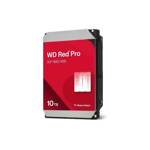 Western Digital WD Red Pro 10TB - 7200 RPM 512MB SATA III NAS HDD - WD103KFBX
