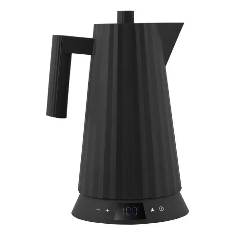 Alessi Plissé Electric kettle black A10MDL21B/UK