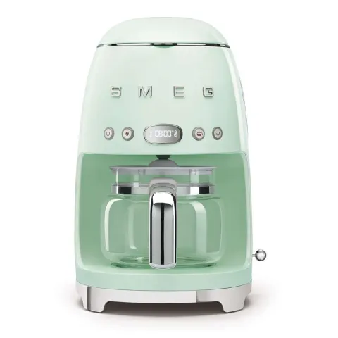 SMEG Drip Filter Coffee Machine 50’s Style DCF02PGEU pastel green
