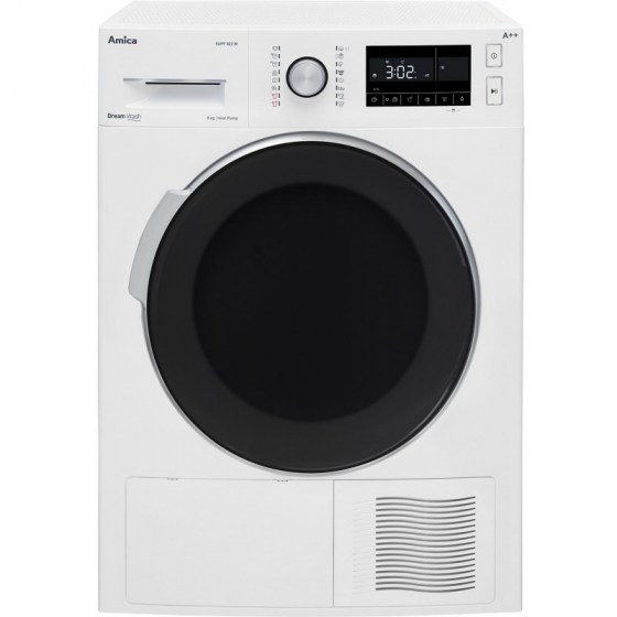 Amica Dream Wash SUPF822W Tumble Dryer 8Kg