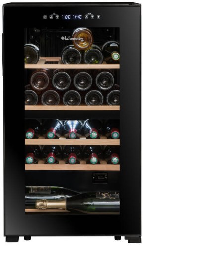 La Sommeliere SLS32DZBLACK 32 Bottles double zone
