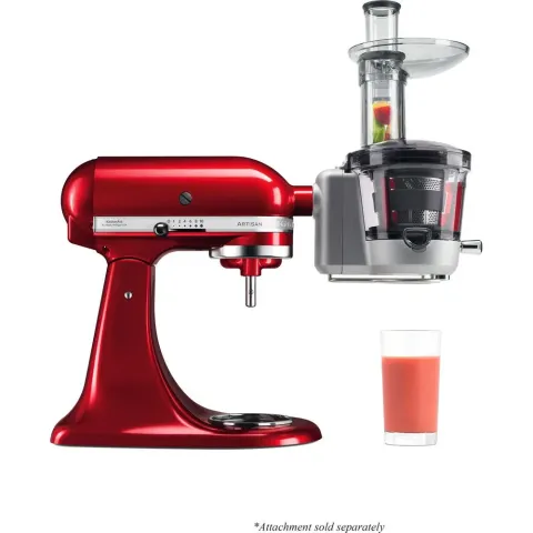 KITCHENAID MAXIMUM EXTRACTION SLOW JUICER AND SAUCE ATTACHMENT 5KSM1JA