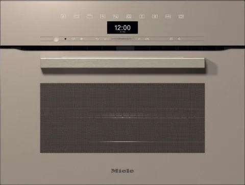 Miele microwave combination oven H7440 BM Pearl beige